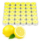 WALMOH Premium Scented Tealight Candles, 36 Pieces, 13g Each, 4 to 5 Hours Burn Time (Blueberry Bloom)