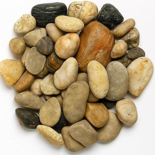 WALMOH Decorative Stone 500 Gram 100% Natural for Fish Aquarium and Flower, Decor Pebbles, for Outdoor & Indoor Home Garden Decoration, Arts & Crafts Projects, Party Favors.