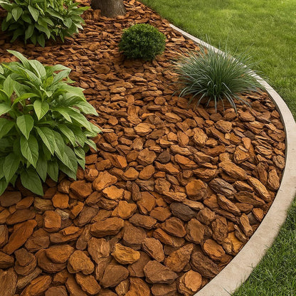 WALMOH 100% Natural Wooden Soil Topper – Premium Wood Chip Mulch for Moisture Retention, Weed Suppression, Soil Insulation & Garden Health, Ideal for Plants, Raised Beds & Flower Beds, 500 grams