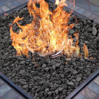 WALMOH Lava Rocks Stone Fire Pit Fireplace, Gas Log Set & Barbecue Grills, Decorative Landscaping Rocks for Indoor and Outdoor Use, 100% Natural, Handcut rocks, 1-2cm size, 500 Grams.